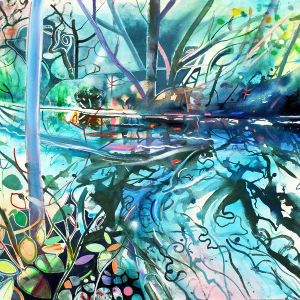 David-Wiseman-ARWS-LG-Across-the-Water-Pitshanger-2024-acrylic-on-canvas-102-x-76