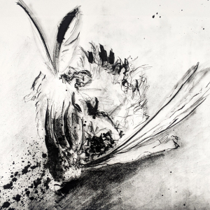3 August 2021 (on Warspite Road) - Stone lithograph
