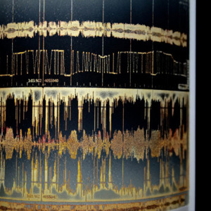 2B Or Not 2B - sound installation_etching, aquatint, embossing with electroconductive ink[detail+whole]